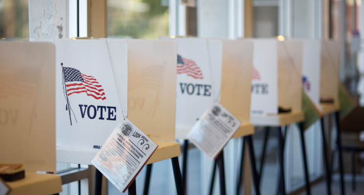 Voting booths